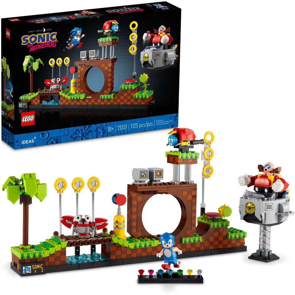 LEGO - Ideas Sonic the Hedgehog – Green Hill Zone (21331), 1125 Pieces
