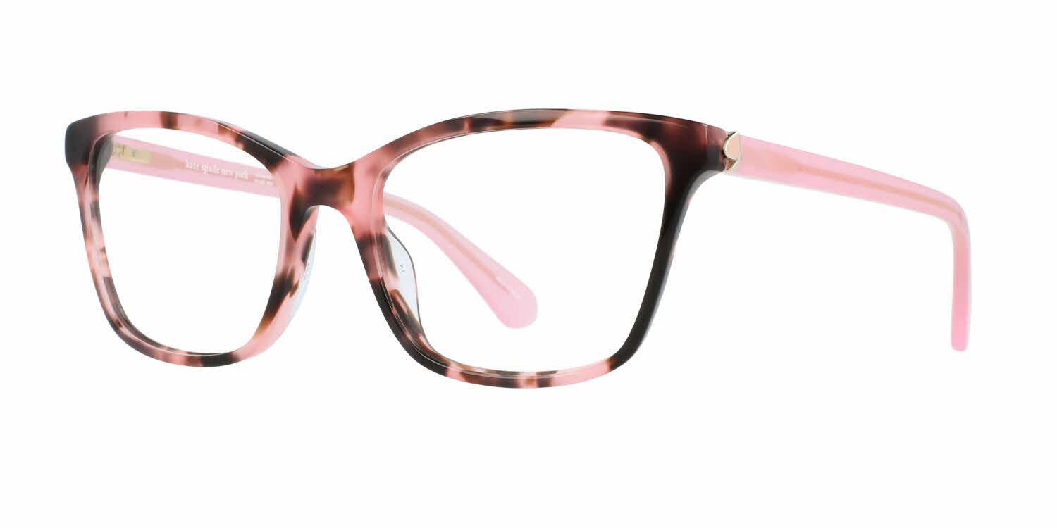 Kate Spade Cailye Eyeglasses Women's Pink Havana Full Rim