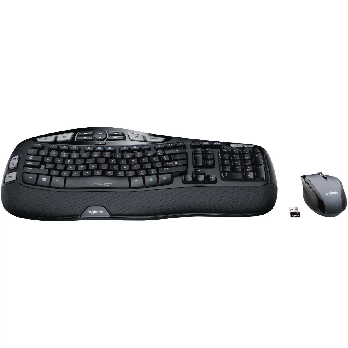 Logitech MK570 Comfort Wave Keyboard and Mouse Bundle