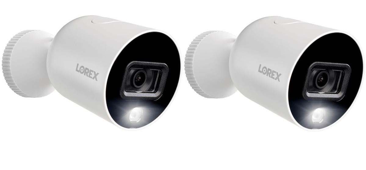 LOREX Smart Indoor/Outdoor 1080p Wi-Fi Security Cameras With Color Night Vision