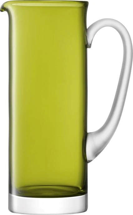 LSA Basis Handmade Glass Jug - Olive (1.5L)