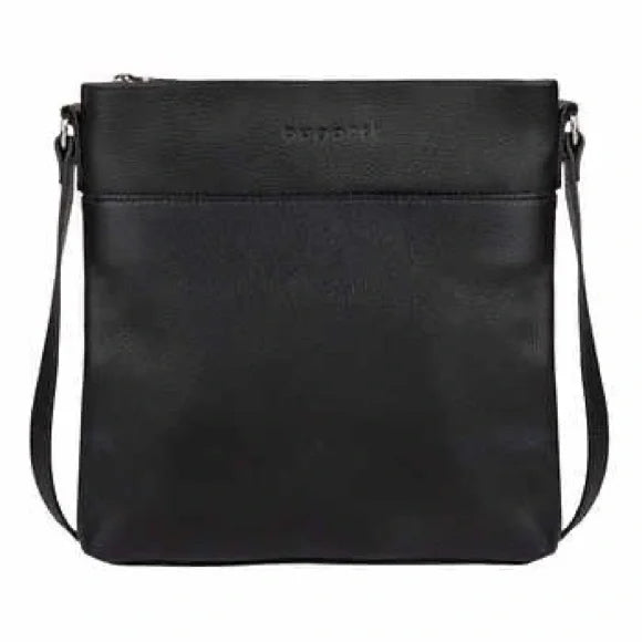 Bugatti Leather Crossbody Bag (Black)