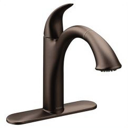 Moen Camerist Oil Rubbed Bronze One-Handle Pullout Kitchen Faucet