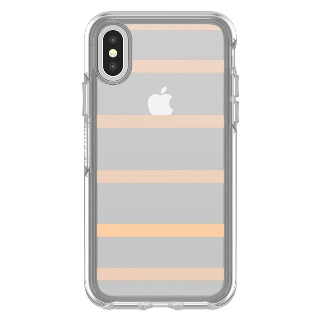 OtterBox Symmetry Series Case for Iphone X - Clear/Inside The Lines