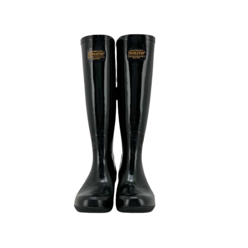 Pendleton Women's Gloss Tall Rain Boots - Black (US 8)