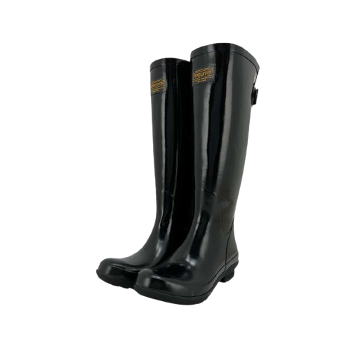 Pendleton Women's Gloss Tall Rain Boots - Black (US 8)