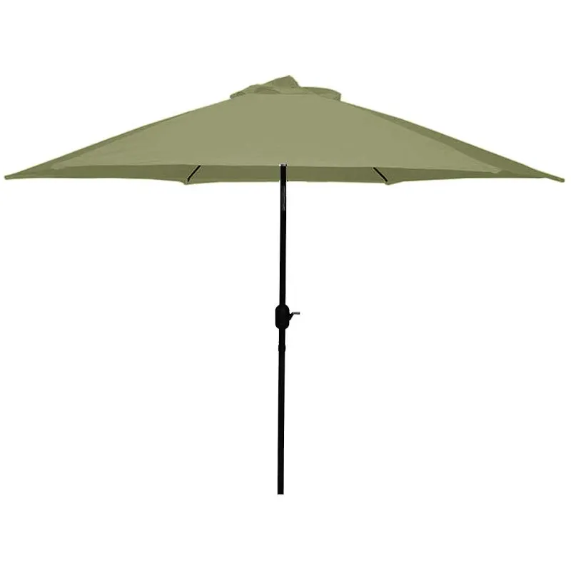 Big Box 9ft Market Umbrella With Crank & Tilt - Olive