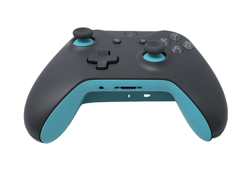 Microsoft - Wireless Controller for Xbox One, Series X, and Series S - Gray/Blue