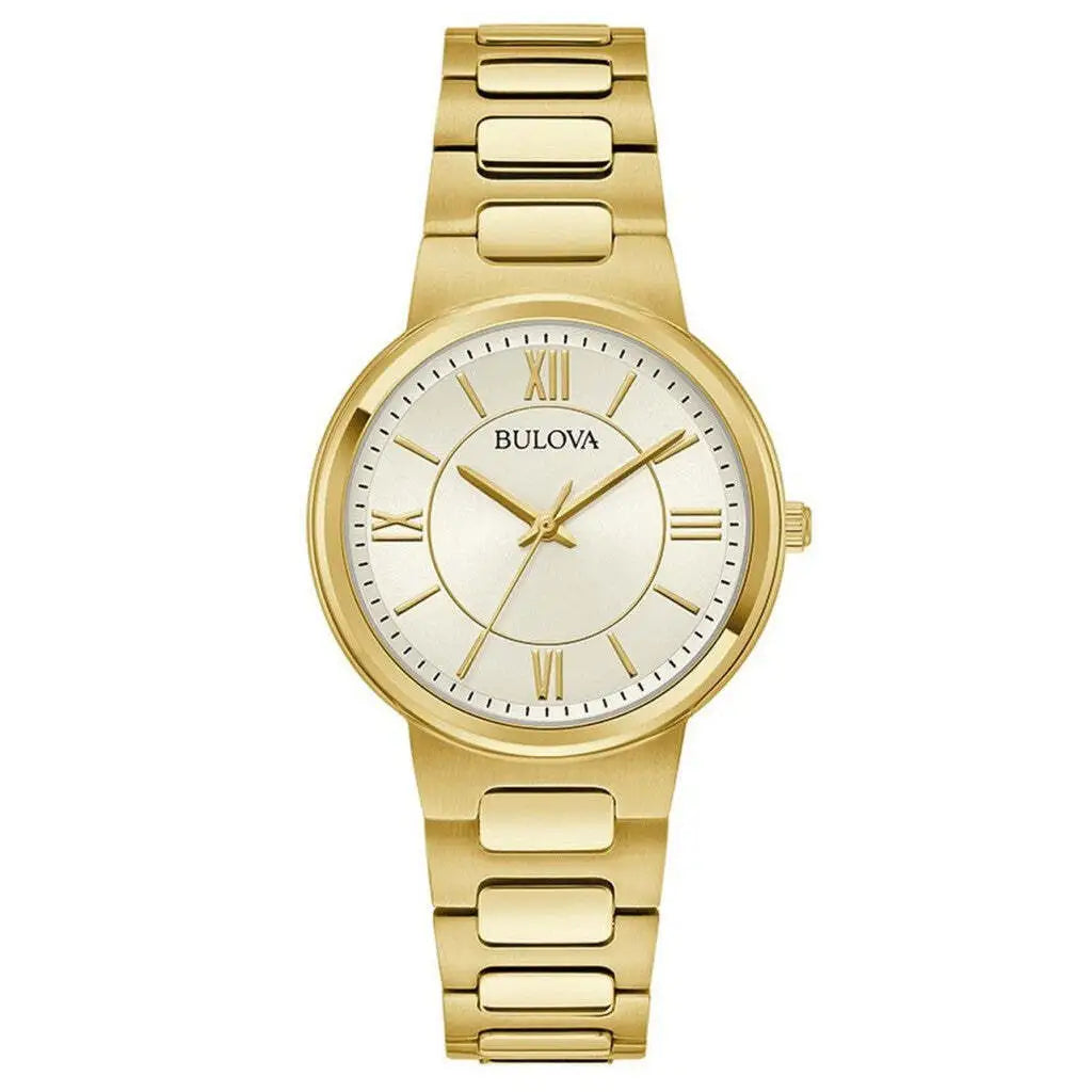 Bulova Ladies 97L171 Gold-Tone Watch
