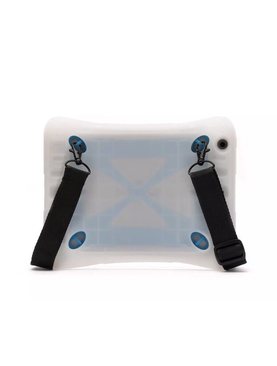 GRIFFIN Survivor Crossgrip Gaming Case For Ipad Mini - Clear/Crystal Blue