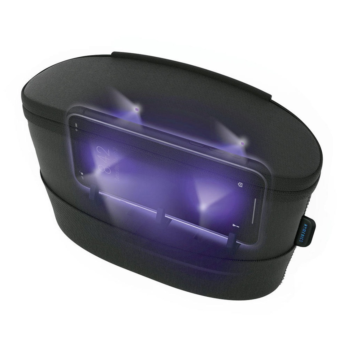 HoMedics UV-Clean Portable Sanitizer Bag -Black