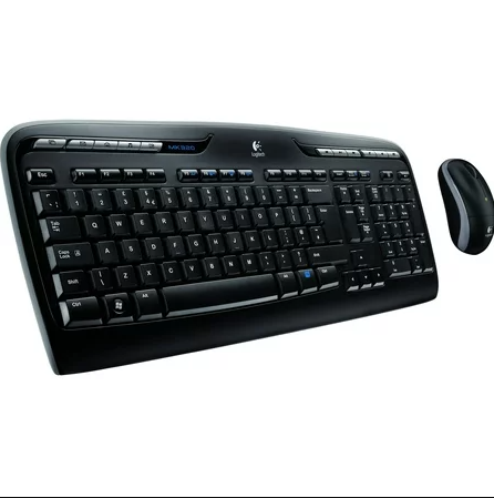  Logitech Wireless Desktop MK320 Keyboard and Mouse