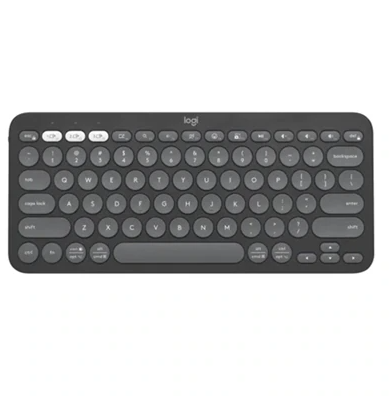 Logitech - Pebble Keys 2 Slim TKL Wireless Scissor Keyboard