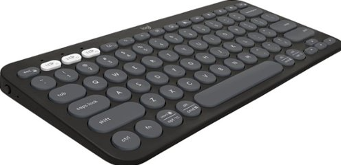 Logitech - Pebble Keys 2 Slim TKL Wireless Scissor Keyboard
