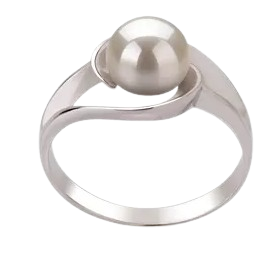  6-7mm Pearl Ring in White
