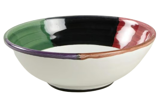 15" Bill Goldsmith Panorama Multicolor Bowl