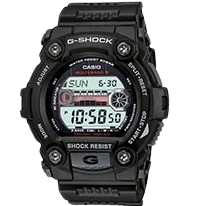 Casio Men's Solar G-Shock with Resin Band (Grey)