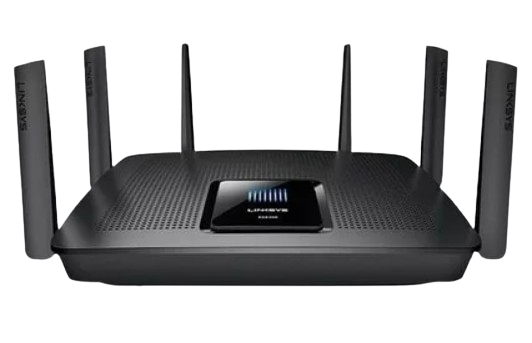 Linksys Max Stream AC4000 Tri Band Technology WiFi Router, Black (EA9300)