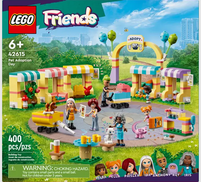 Lego Friends Pet Adoption Day (42615), 400 pcs