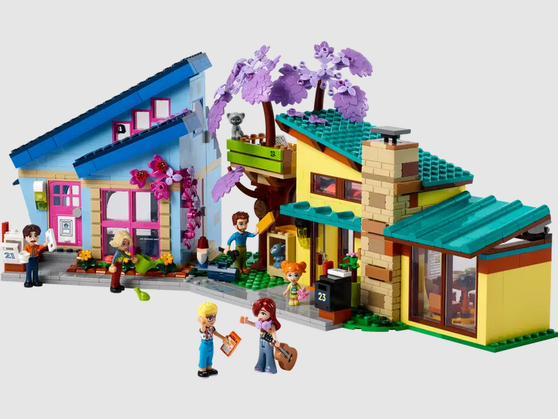 LEGO Friends Olly and Paisley's Family Houses (42620), 1126 Pieces