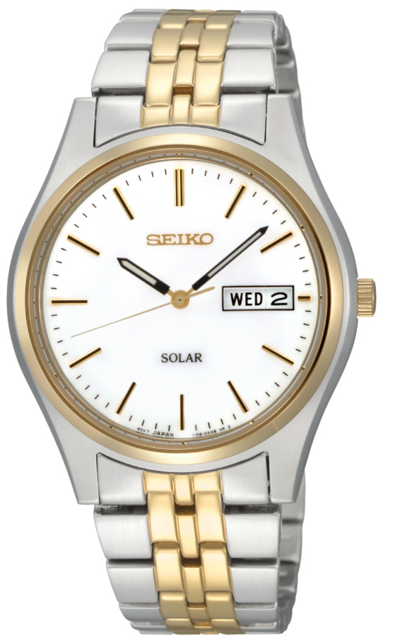 Seiko Men's SNE032 Gold Stainless-Steel Automatic Watch