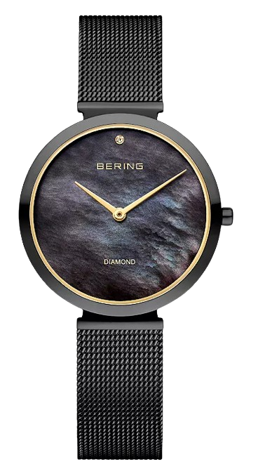 Black mother of pearl watch discount