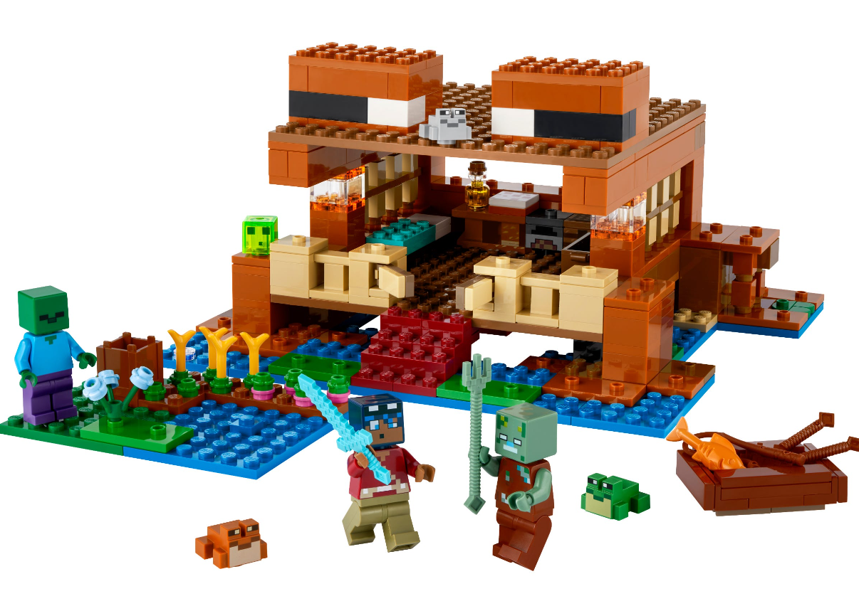 LEGO - Minecraft The Frog House (21256), 400 Pieces