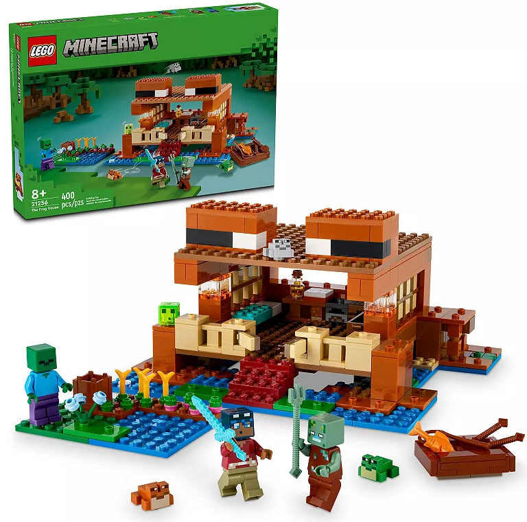 LEGO - Minecraft The Frog House (21256), 400 Pieces
