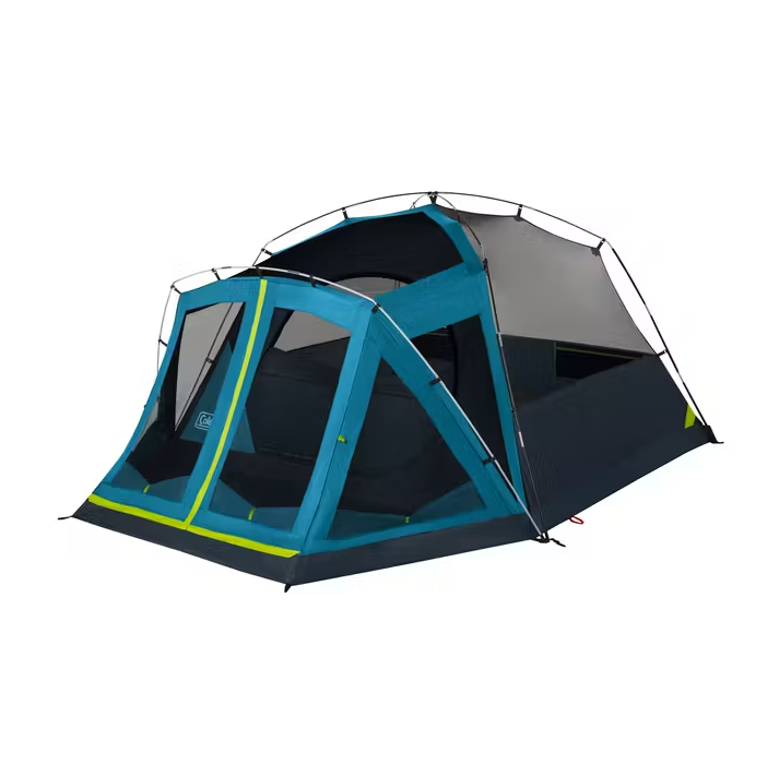 Coleman Skydome 4-Person Screen Room Camping Tent with Dark Room Technology