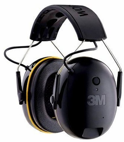 3M WorkTunes Bluetooth Hearing Protector Black/Yellow