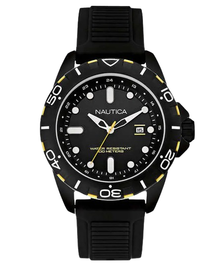 Nautica NSR 102 Black Dial Men's Watch
