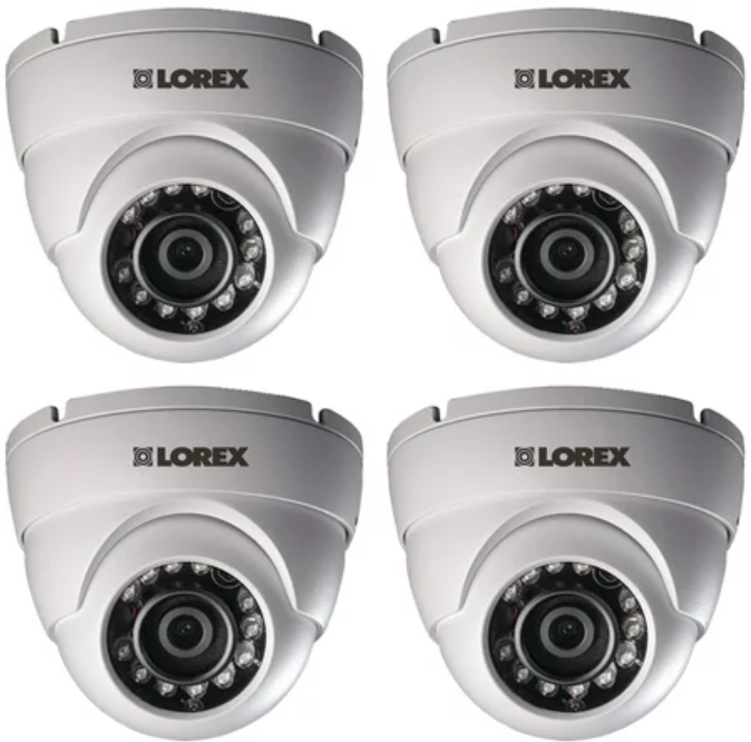 Lorex (Lev1522b) Super Hd Dome Security Cameras