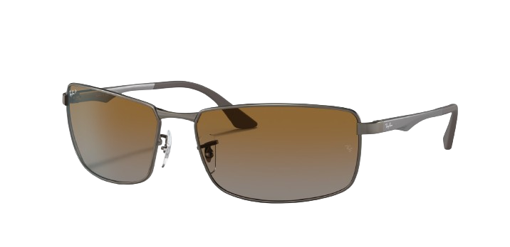 Ray-Ban RB3498 Men Gunmetal Matte/Grey Sunglasses 
