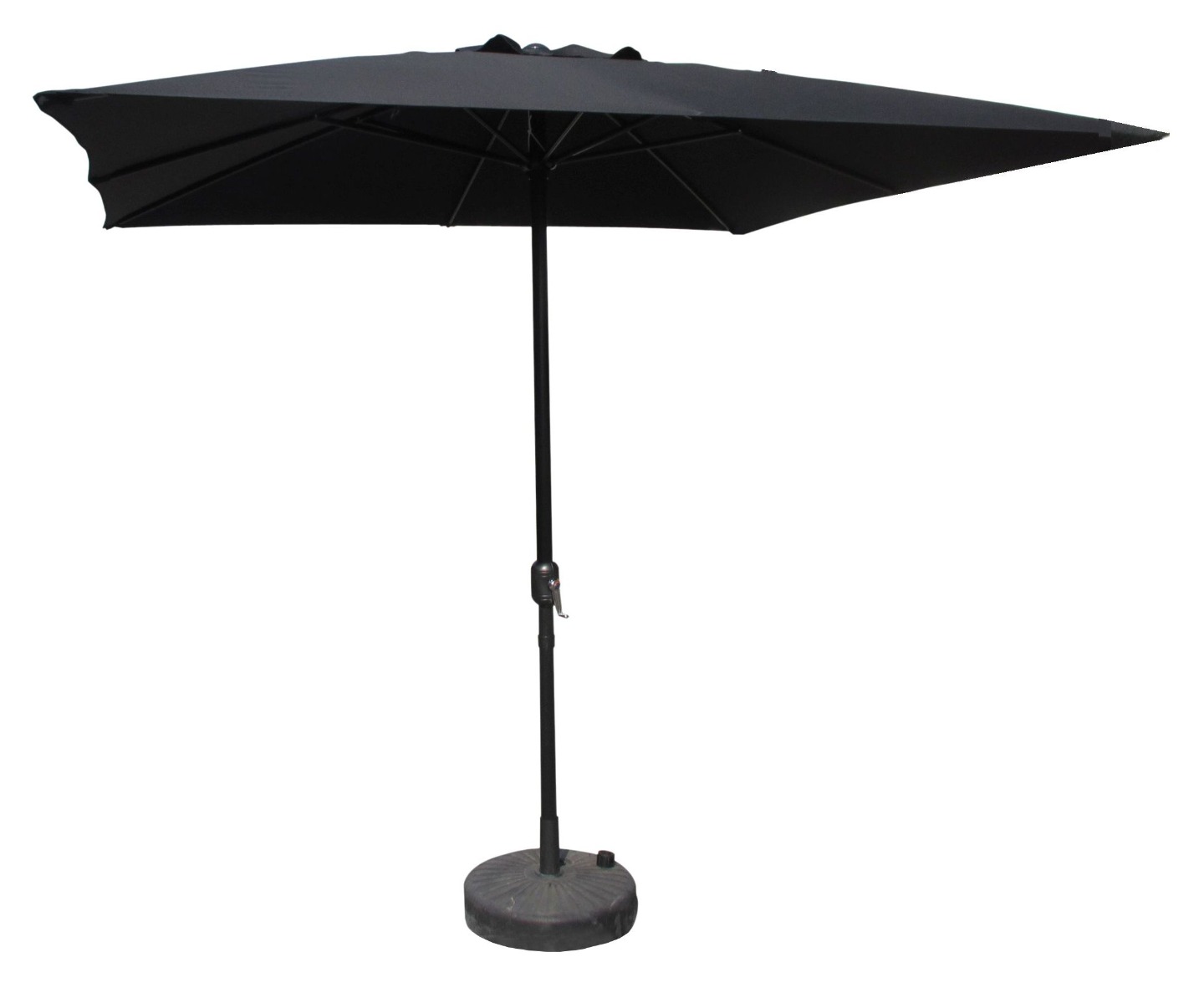 Big Box 2.5m Steel Square Umbrella - Onyx (Black)