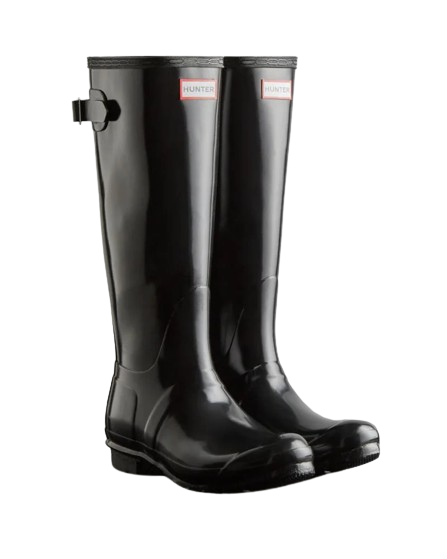Hunter Original Tall Gloss Black Boots