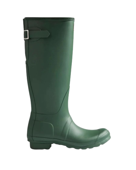 HUNTER Women's Original Tall Rain Boots - Hunter Green (US 8) - AS-IS