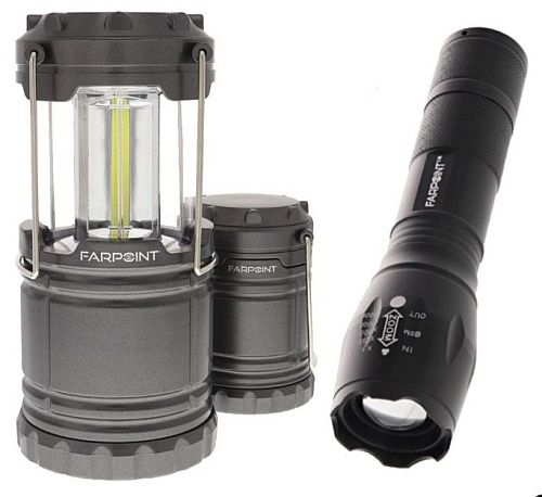 Farpoint Collapsible Lantern & Tactical Flashlight