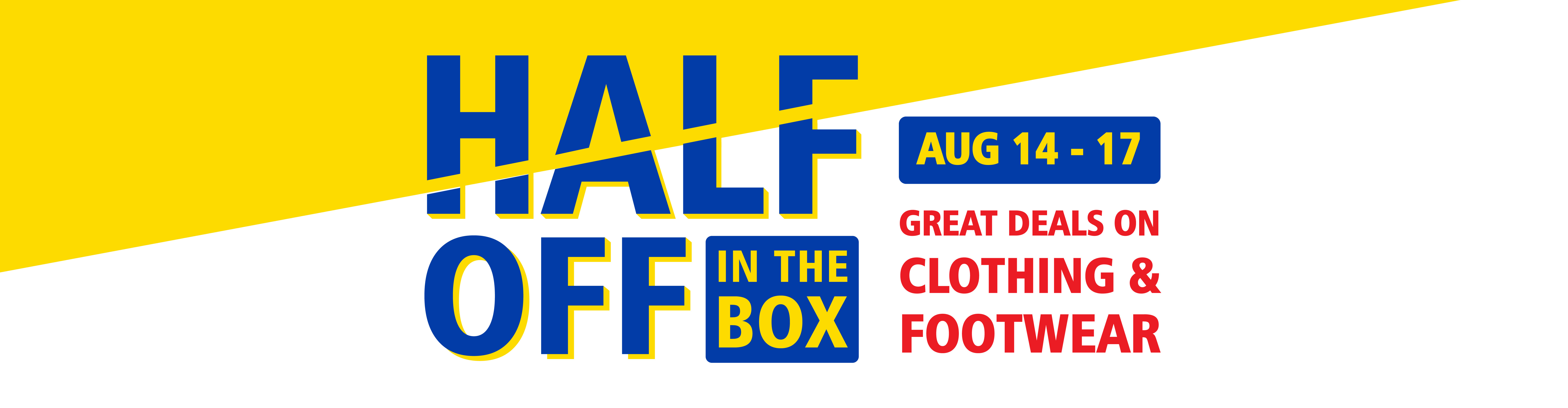 Half Off In The Box