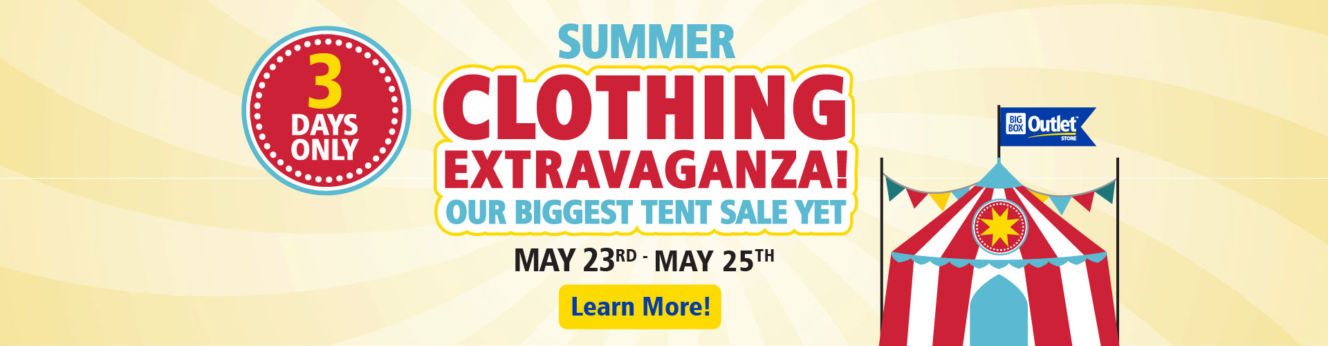 Tent Sale