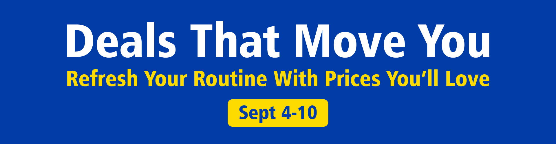 Deals That Move You